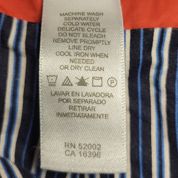 Liz Claiborne LizSport Red Orange Raincoat Spring Jacket, L - Picture 9 of 10